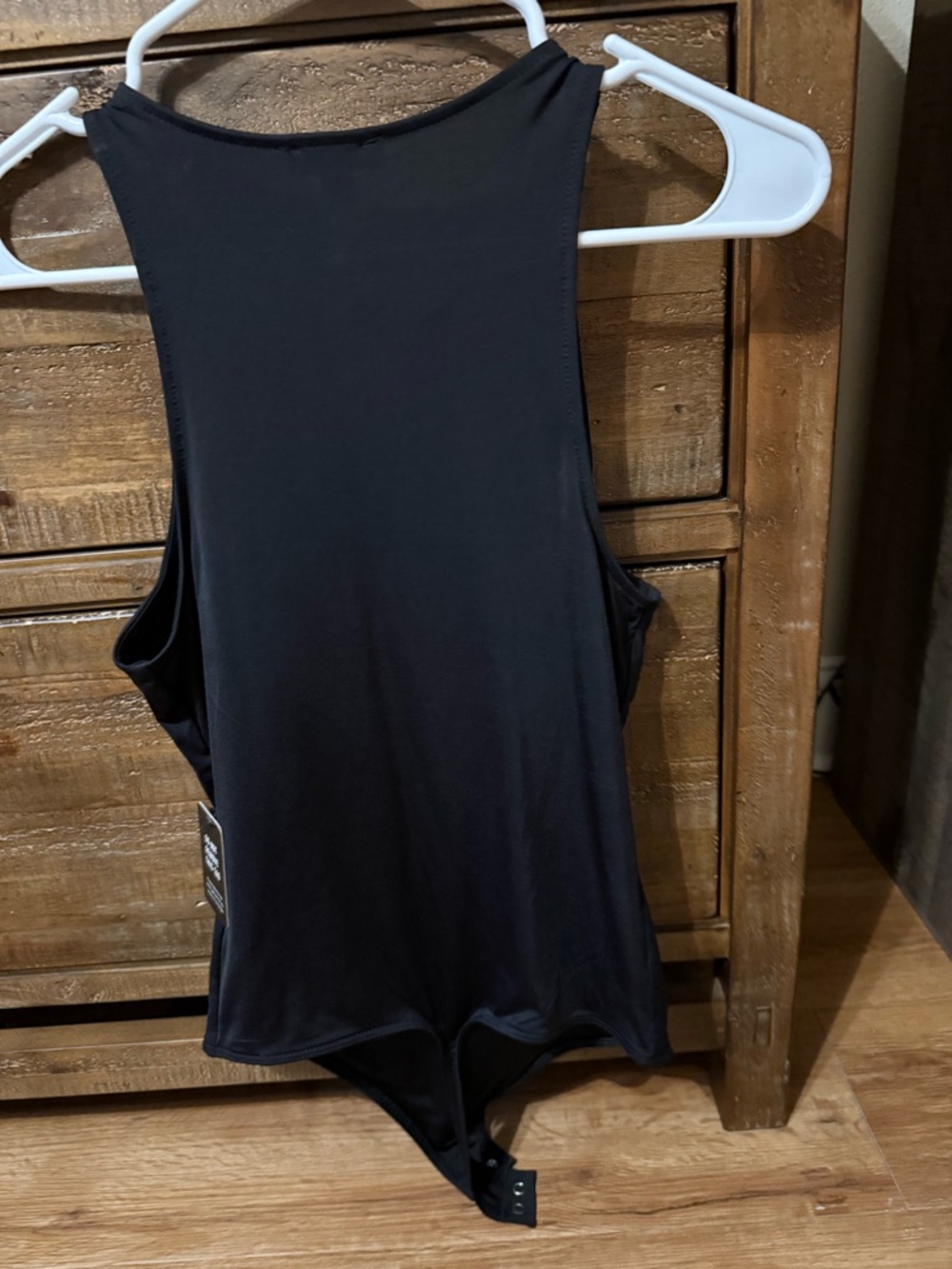 Express Black Racerback Bodysuit